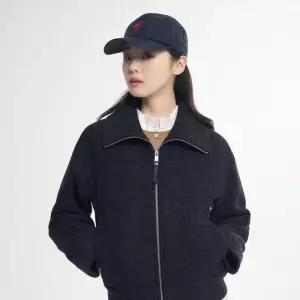 빈폴 BEANPOLE 울저지 집업 아우터형 코트 - 애쉬 BF5X30C034 699296