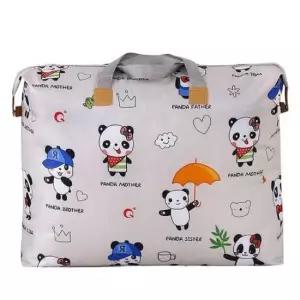 [생활] 수납가방 이불 팬더 대 75x50