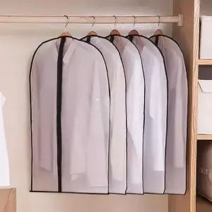 [생활] 반투명 옷커버 5p PEVA 정장커버 방수 소재 내구성좋음