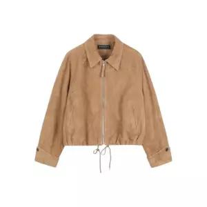 시슬리 고트 스웨이드 블루종 점퍼 SALE02541