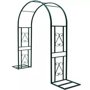 정원아치 장미 터널 가든 아치 화분 펜스 랙 꽃 화단 울타리 지지대