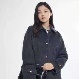 빈폴 BEANPOLE 울캐시 핸드메이드 미디움 코트 - 애쉬 /BF5X30C044 699225