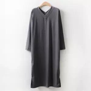 아이우먼 브이롱 스판원피스 EM4639M009 빅사이즈 (6021011A)