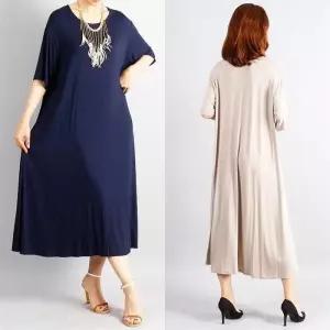 위쉬몰 WW 일상스판롱원피스(2361H008) 빅사이즈 (5874989A)