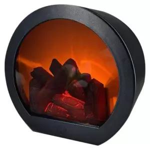 [데코] 장작불 무드등 원형 인테리어 조명 USB 건전지 겸용