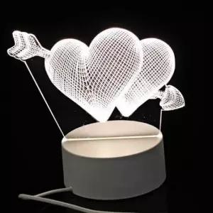 [데코] 아크릴 무드등 수면무드등 침실무드등 하트무드등