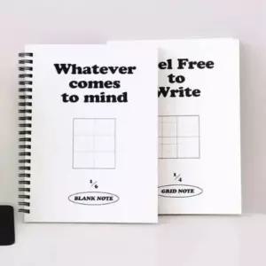 [문구] A5 스프링 노트 스프링공책 그리드노트