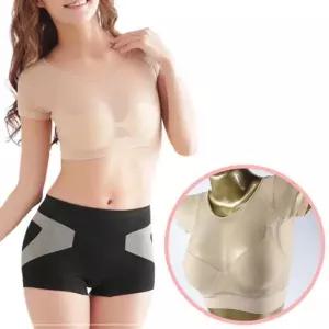겨드랑이 땀 흡수 이너웨어 여자속옷 숏탑 (5823325A)