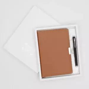 [문구] 다이어리 수첩 노트 메모지 업무일지 볼펜포함 브라운