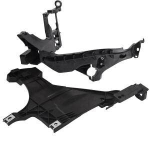 전면 L + R 헤드라이트 마운트 지지대 플레이트 브래킷 A4 B8 2013-2016 8T0941453D 용 2개