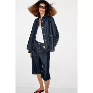 [ZARA] 자라 Z1975 데님 세트 재킷 - 블루 3607678