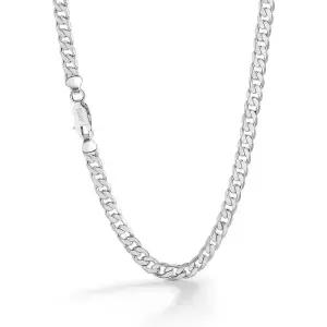 11400389 남자 목걸이 패션 캐주얼 가벼운 단카디 남성 925 스털링 실버 3-4-5MM 이탈리아 다이아몬드 컷