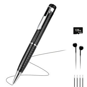 소음 제거 기능이 있는 128GB 음성 기 회의 강의 및 인터뷰를 위한 깨끗한 오디오 학생 가 직장을 휴대용 디지털