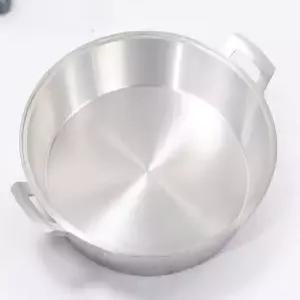 누룽지팬 알루미늄 양면 만두 대형 팬 붙지않는 업소 5kg 52cm