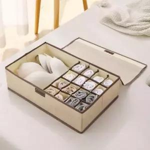 [생활] 칸칸 양말정리함 속옷정리 통 리빙박스 17칸