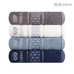 [하프클럽/수건이야기]카운테스마라 더블다이아40 (40x80cm/160g/뱀부얀혼방사)