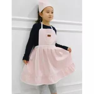 매장정품 NORDICO 킨더 유아 앞치마 두건 세트