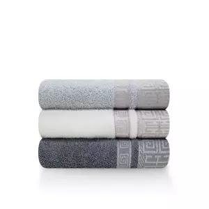 [하프클럽/수건이야기]송월 격자 5장(170g/531gsm/40X80cm/뱀부얀혼방사)