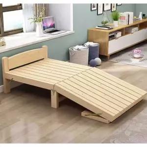 접이칙 침대프레임 나무 1인용 접이식 받침대 깔판 상자