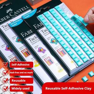 50g/75g 사진 프레임 고정 파란색 재사용 가능 자체 접착 점토 사무실 학교 이동식 퍼티 탭 DIY 장식