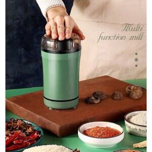 그라인더 가루 믹서기 흰색 만들기 자동 견과류 미니 초미세 기계 표준 분쇄기