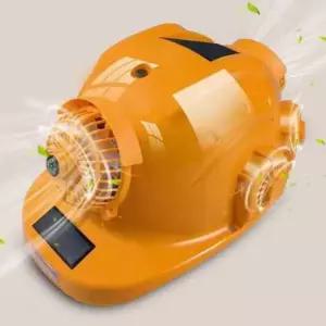 안전모 선풍기 태양열 냉각 에어컨 산업 여름용 모자 헬멧 냉방 작업용