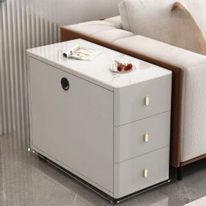 쇼파 수납장 서랍장 거실 코너 화이트 공간 원목 쇼파옆