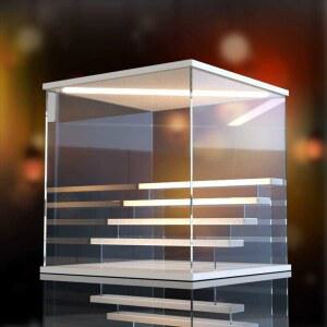 LED 피규어 전시함 장식장 진열대 진열장 보관함 조명