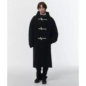 무신사스탠다드 MUSINSA STANDARD 울 블렌드 엑스트라 오버사이즈 더플 코트 [네이비]MMCCTBZ05-NA 114665