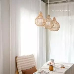 [데코] 인생띵작 클래식 라탄 등갓 인테리어조명 소형 전구X