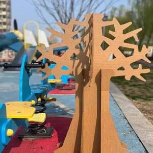 DIY 종이나무 골판지나무 조립 소품 재료 미술 입체 학원