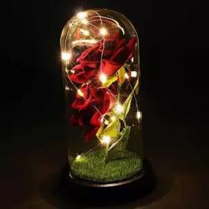 [데코] 장미 무드등 꽃무드등 집들이선물 꽃조명 조화무드등