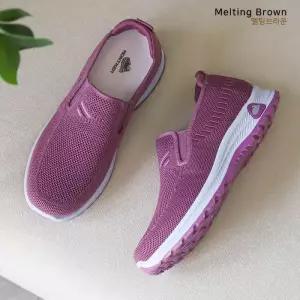 [멜팅브라운] 여자 여름 슬립온 매쉬 운동화 md75 (33478407A)