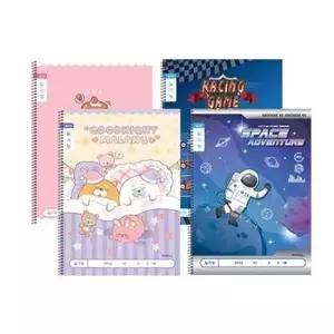 [문구] 초등학생 넓은칸 CR 슬림 일기장 노트 10권 랜덤