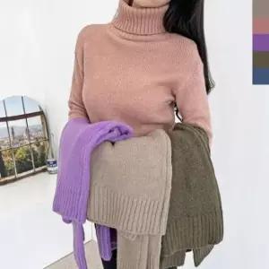 [의류] 여자터틀 기본목폴라니트 깔끔한 데일리 웨어