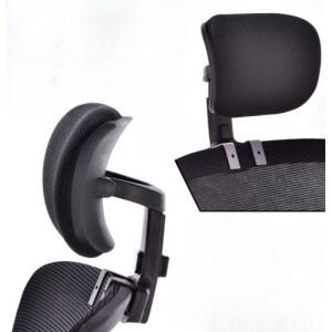 의자 머리받침대 전용 의자목받침대 컴퓨터 높이조절 인체 그레이 쿠션 사무실의자