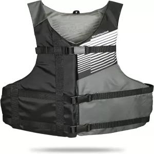 Stohlquist FIT 구명조끼 미국 해안경비대 승인 3종 남녀용 PFD 쉽게 조절 가능 가볍고 부력 높음 -