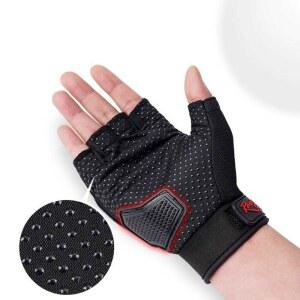 블랙 여름 RFUN 경주 오토바이반장갑 핑거 반장갑 레이싱 클래식 자전거