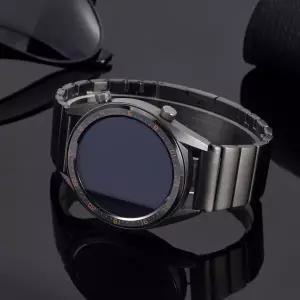 호환   화웨이 워치 3 프로 GT2 에 적합 초경량 티타늄 메탈 스트랩 워치 밴드 순수 티타늄 스트랩 시계