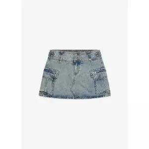 매장정품 게스 GUESS GO 오비 디테일 카고 데님 스커트(YP2D7533) 1271788