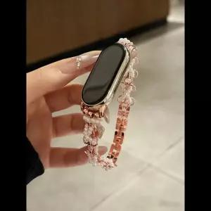 호환 나비 진주 금속 스트랩 샤오미호환 Band 8Pro9Pro에 적합 Mi band 3456788NFC99NFC1010NFC용 Redmi Wa