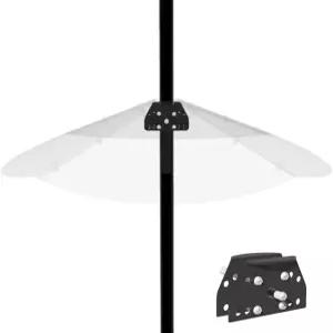 투명한 초두꺼운 PC 소재로 제작된 새 모이통 폴용 해적개미 24인치 다람쥐 배플 야외 양치기 갈고리용