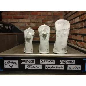 캘러웨이 드라이버 우드 유틸리티 헤드커버 세트 라이트그레이