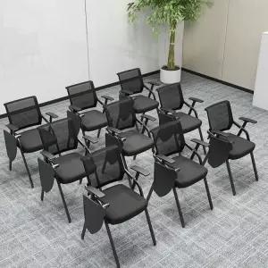 사무용일체형 의자책상 회의 접이식 강의실 테이블 자습실