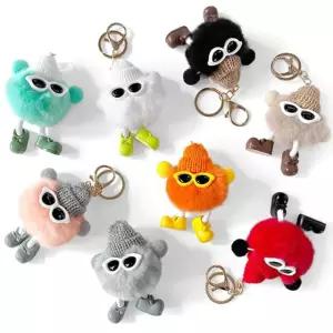 하이보이 폼폼 키링 참장식 BBAC20-044 CKO7+5jks