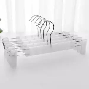 [생활] 반투명 바지걸이 선반형 정리 옷걸이치마