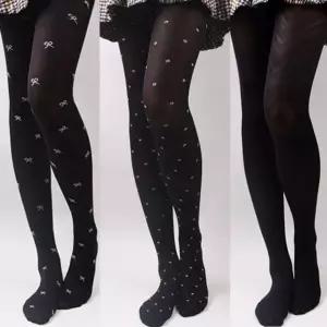 [하프클럽/셀러허브_여성트랜드패션]팬티스타킹 도트 리본 패턴 패션 팬티