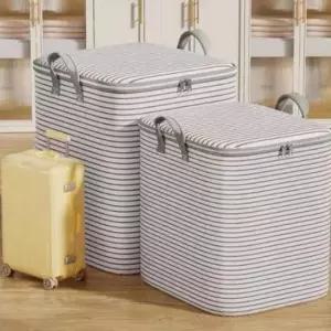 [생활] 이불 보관함 정리 수납 대용량 지퍼 210L 2개