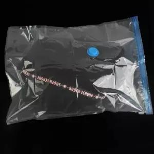 [생활] 진공 보관팩 중형 의류 정리 지퍼백 투명 이불 보관 비닐 봉투