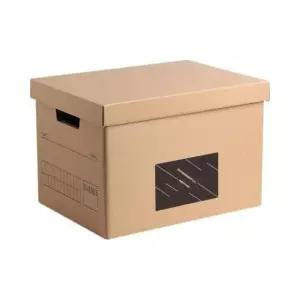 [생활] 수납용 크라프트 박스 플랜 기본 정리함 리빙 수납함